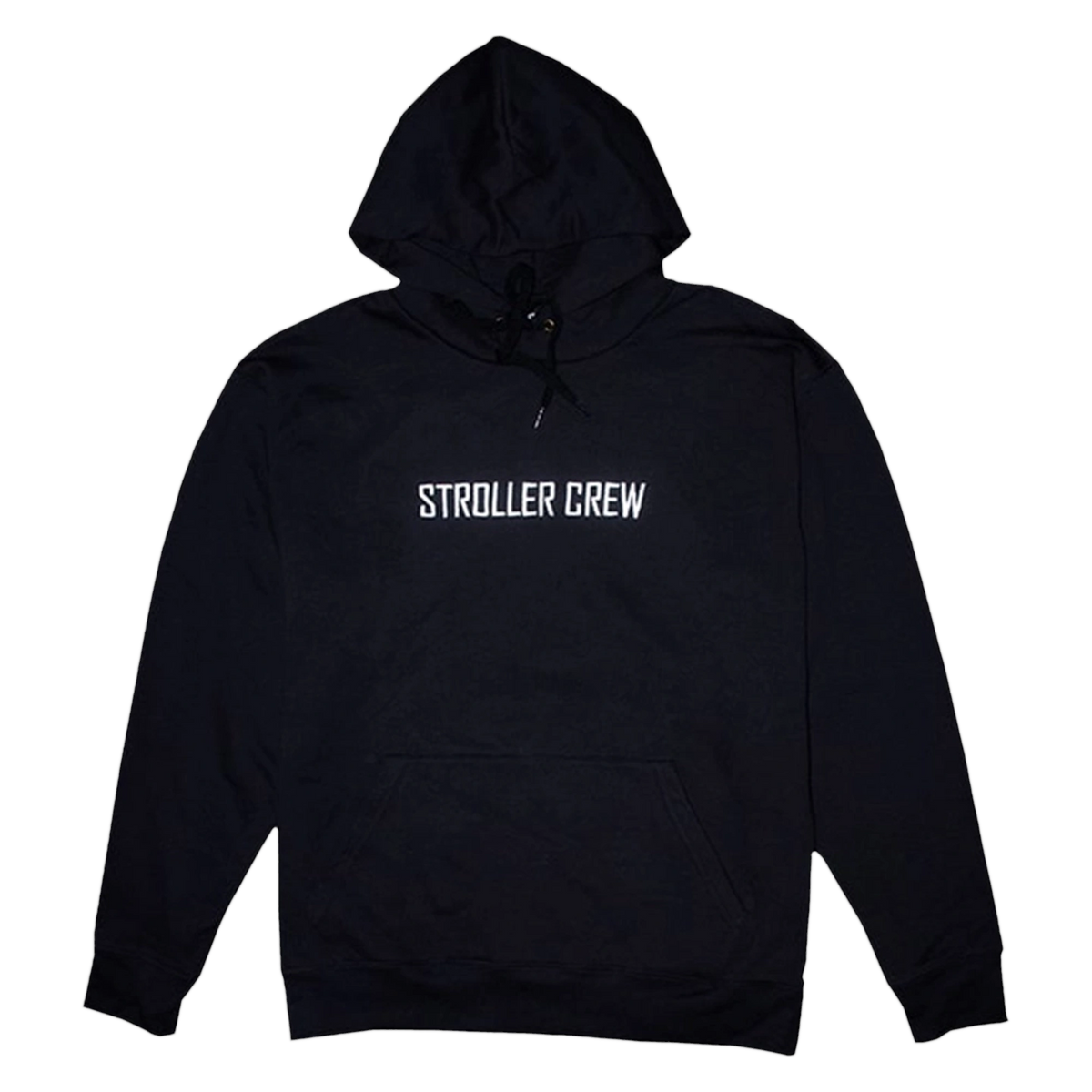 STROLLER CREW BLACK HOODIE