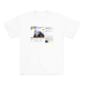 STROLLER VIDEO WHITE T-SHIRT