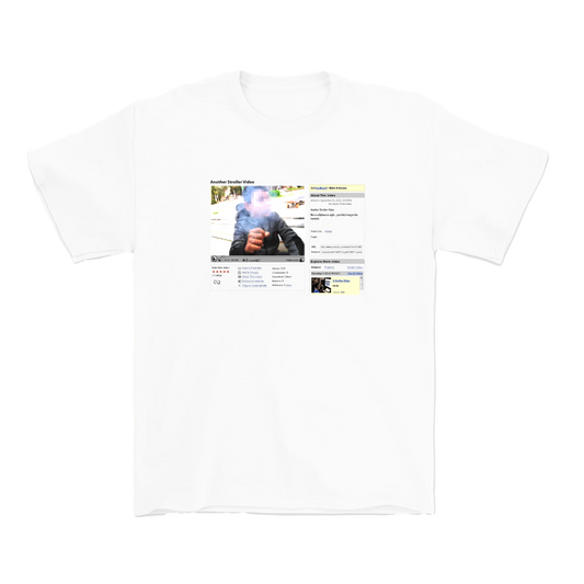 STROLLER VIDEO WHITE T-SHIRT